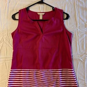 Banana Republic Striped Sleeveless Blouse - gone this week, make me an offer